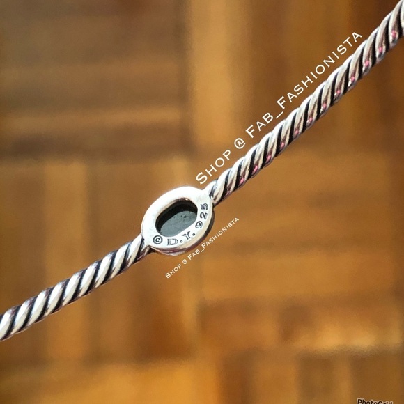 David Yurman bangle bracelet with gemstones - Picture 13 of 17